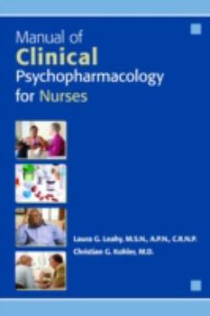 Paperback Manual of Clinical Psychopharmacology for Nurses Book