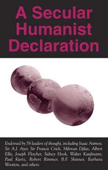 Paperback A Secular Humanist Declaration Book
