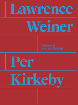 Hardcover Per Kirkeby and Lawrence Weiner Book