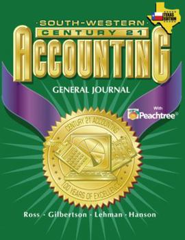 Hardcover Century 21 Accounting for Texas General Journal Book