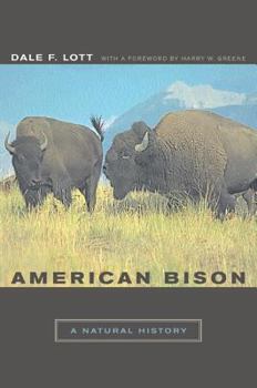 Hardcover American Bison: A Natural History Book