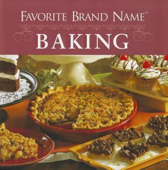 Hardcover Favorite Brand Name Baking Book