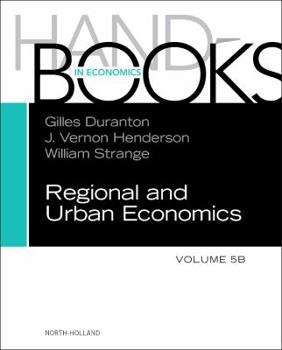Hardcover Handbook of Regional and Urban Economics: Volume 5b Book