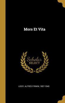Hardcover Mors Et Vita [French] Book