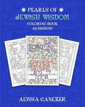 Paperback Pearls of Jewish Wisdom Coloring Book
