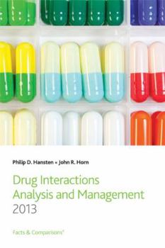 Paperback Drug Interactions Analysis and Management Book