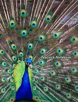 Hardcover Peacock Notebook Book