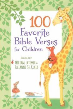 Hardcover 100 Favorite Bible Verses for Children Book