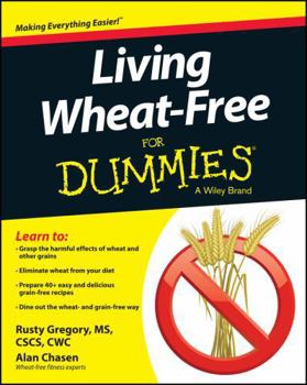 Paperback Living Wheat-Free For Dummies Book