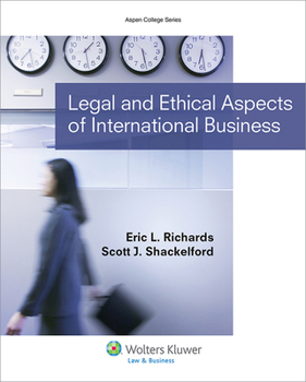 Paperback Legal and Ethical Aspects of International Business Book