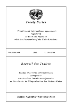 Paperback Treaty Series 3043 Book