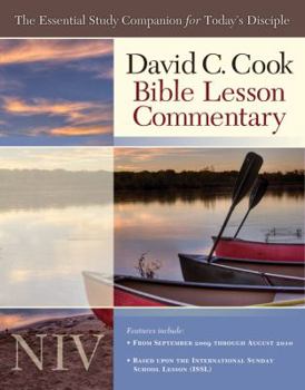 Paperback David C. Cook's NIV Bible Lesson Commentary: The Essential Study Companion for Every Disciple Book