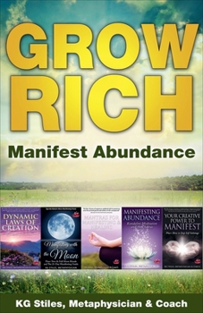 Paperback Grow Rich - Manifest Abundance Book
