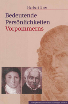 Hardcover Bedeutende Persönlichkeiten Vorpommerns [German] Book