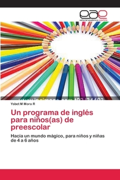Paperback Un programa de inglés para niños(as) de preescolar [Spanish] Book