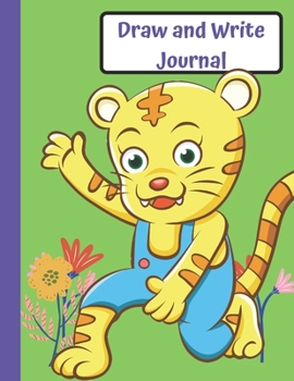 Draw and Write Journal: Grades K-2: Primary Composition Half Page Lined Paper with Drawing Space (8.5" x 11" Notebook), Learn To Write and Draw Journal (Journals for Kids)