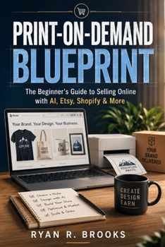 Print-on-Demand Blueprint: The Beginner's Guide to Selling Online with AI, Etsy, Shopify & More
