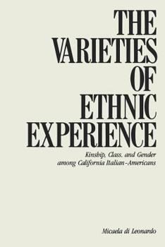 Paperback Varieties of Ethnic Experience Book