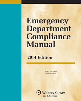 Paperback Emergency Department Compliance Manual, 2014 Edition Book