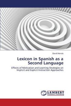 Paperback Lexicon in Spanish as a Second Language Book