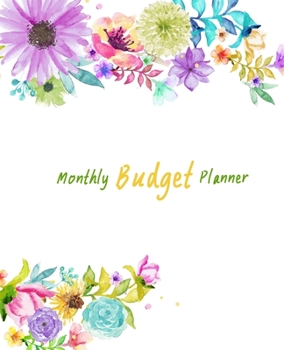 Monthly Budget Planner: Expense Tracker Notebook Monthly Budgeting Journal,  7.5" x 9.25", 150 Pages
