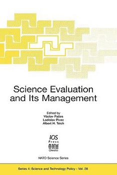 Hardcover Science Evaluation and Its Management Book