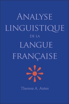 Paperback Analyse Linguistique de la Langue Française Book