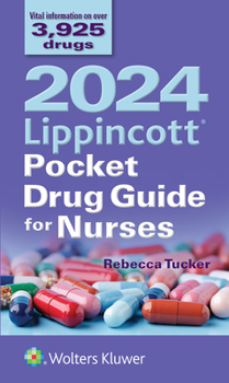 Paperback 2024 Lippincott Pocket Drug Guide for Nurses Book