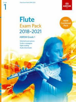 Sheet music Flute Exam Pack Grade 1 2018 2021 Book