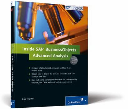 Hardcover Inside SAP Businessobjects Advanced Analysis Book