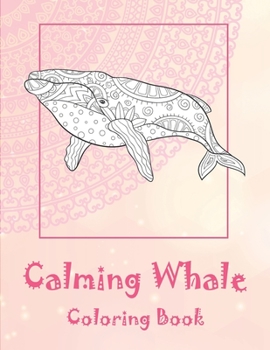 Paperback Calming Whale - Coloring Book