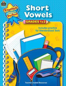 Paperback Short Vowels Grades 1-2 Book
