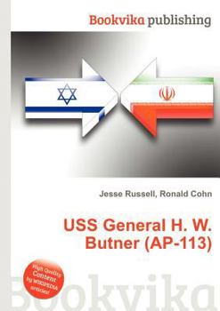 Paperback USS General H. W. Butner (Ap-113) Book