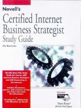 Paperback Novell's Certified Internet Business Strategist Study Guide Book