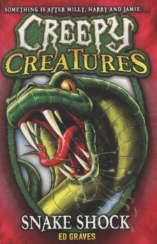 Paperback Snake Shock (Creepy creatures) Book