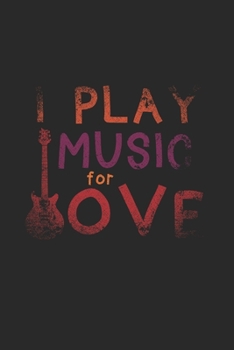 Paperback Guitarrist Notebook: Diary Journal 6x9 inches with 120 Dot Grid Pages Book