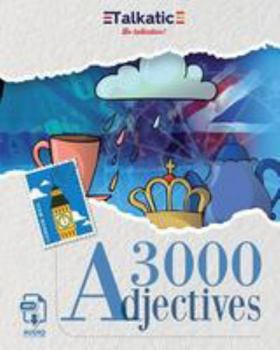 Paperback 3000 Adjectives: 3000 Adjetivos en inglés [Spanish] Book