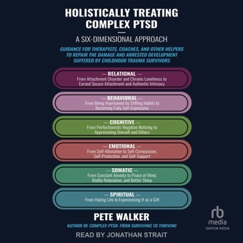 MP3 CD Holistically Treating Complex Ptsd: A Six-Dimensional Approach: Guidance for Therapists, Coaches, and Other Helpers to Repair the Damage and Arrested Book