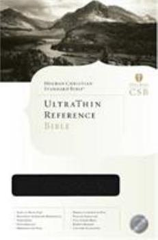 Bonded Leather Ultrathin Reference Bible-Hcsb Book