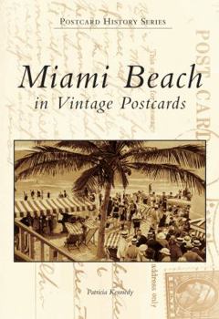Paperback Miami Beach in Vintage Postcards Book