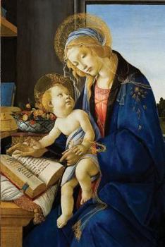 Sandro Botticelli's 'Madonna of the Book ' Art of Life Journal (Lined)