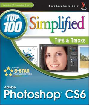 Paperback Photoshop CS6: Top 100 Simplified Tips & Tricks Book