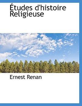 Paperback Tudes D'Histoire Religieuse [Large Print] Book
