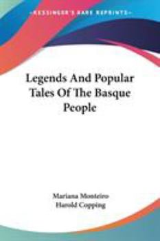 Paperback Legends And Popular Tales Of The Basque People Book