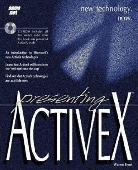 Paperback Presenting Active X: With CDROM Book