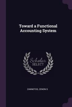 Paperback Toward a Functional Accounting System Book