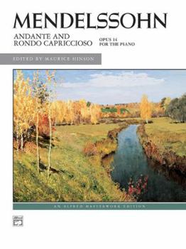 Paperback Andante and Rondo Capriccioso, Op. 14 Book