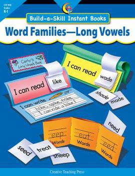 Paperback Word Families-long Vowels: Build-a-skill Instant Books, Grades K-1 Book