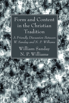 Paperback Form and Content in the Christian Tradition Book