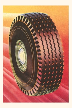 Paperback Vintage Journal Truck Tire Book